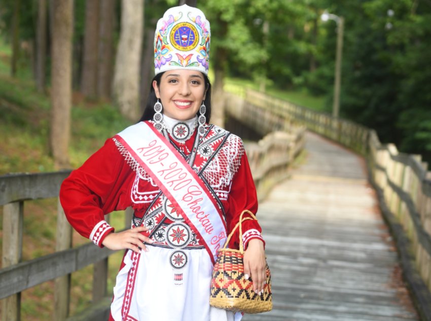 Elisah Monique Jimmie is serving in her second year as the Choctaw Indian princess.